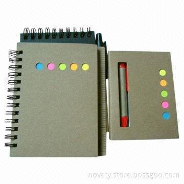 Notebook with Pen, Sized 14 x 10cm